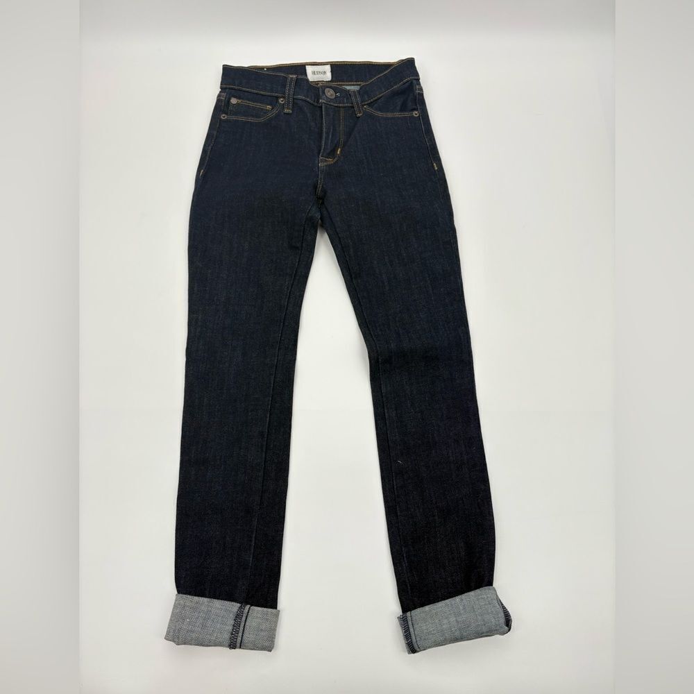 Hudson | nwt | mid rise Nico slim Women's Dark Blue Jeans | 25